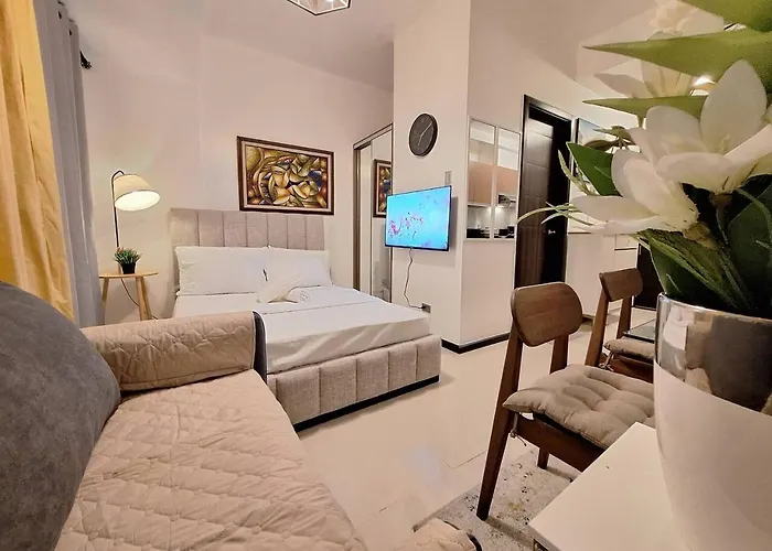 Apartamento Big Modernstudio -3max -2pet -parking -24sqm -picc,moa,ccp,picc Manila