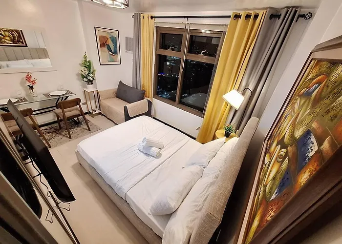 Big Modernstudio -3max -2pet -parking -24sqm -picc,moa,ccp,picc * Manila