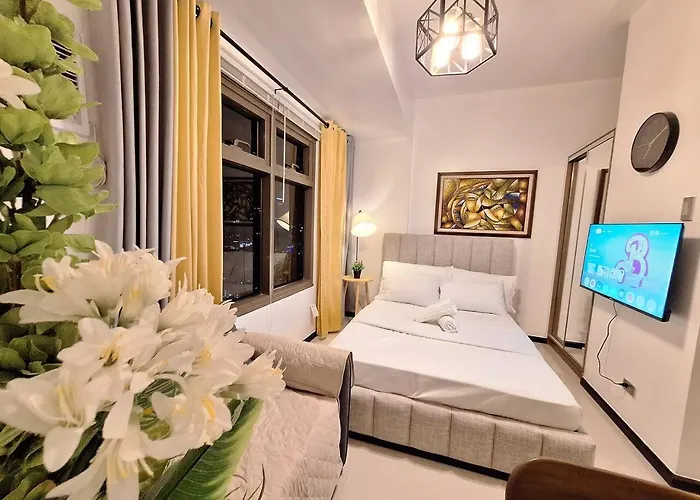 Big Modernstudio -3max -2pet -parking -24sqm -picc,moa,ccp,picc Manila