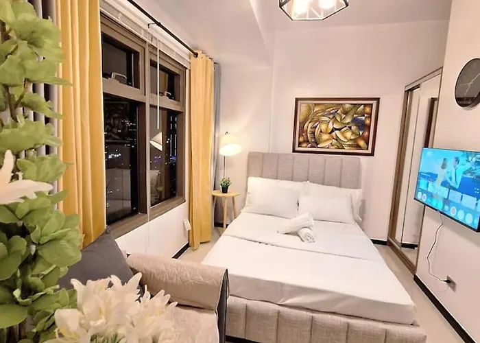 Apartamento Big Modernstudio -3max -2pet -parking -24sqm -picc,moa,ccp,picc Manila